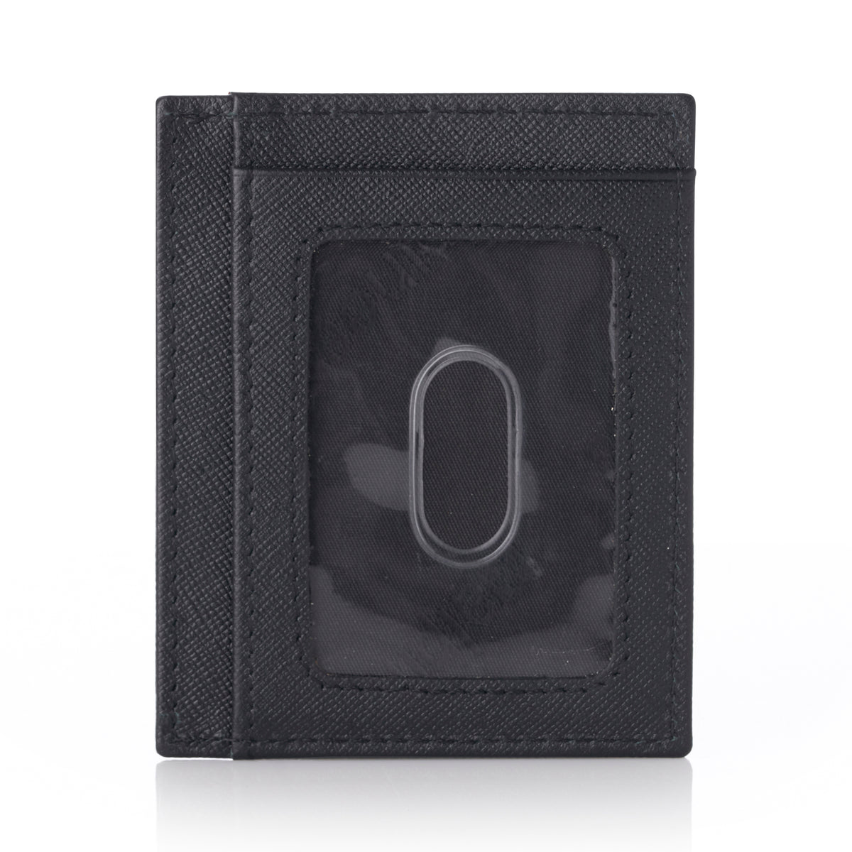 Alpine Swiss Mens RFID Wallet – Crosshatch Black
