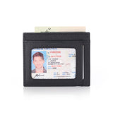 Alpine Swiss Mens RFID Wallet – Crosshatch Black