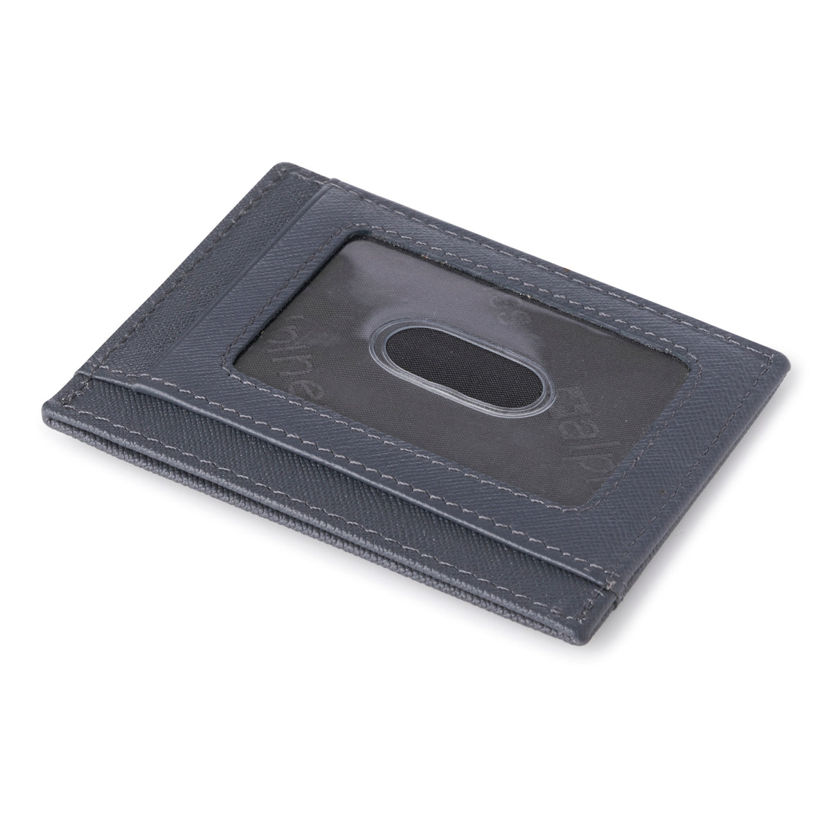 Alpine Swiss Mens RFID Wallet – Crosshatch Gray