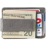Alpine Swiss Mens RFID Safe Magnetic Money Clip Wallet Slim Front Pocket Wallet – Gray