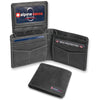 Alpine Swiss Connor Executive Bifold Wallet – Nubuck Black