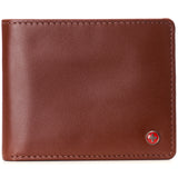 Alpine Swiss Connor Executive Bifold Wallet – Smooth Finish Tan