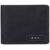 Alpine Swiss Mens Wallet for Men RFID Protected Leather Mens Wallet Spencer Bifold – Nubuck Black