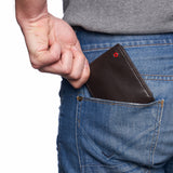 Alpine Swiss Mens Wallet for Men RFID Protected Leather Mens Wallet Spencer Bifold – Brown