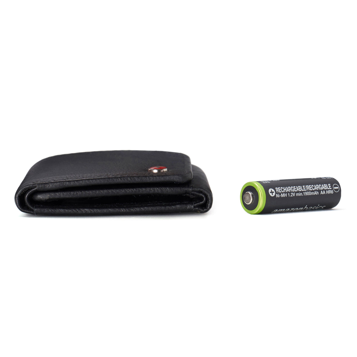 Alpine Swiss Men's Leon RFID Trifold Pocket Wallet – Black