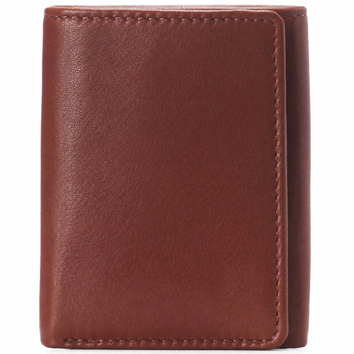 Alpine Swiss Men's Leon RFID Trifold Pocket Wallet – Tan