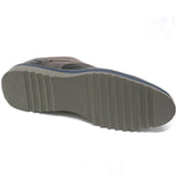 Alpine Swiss Alec Mens Wingtip Shoes 1.5” Ripple Sole Leather Insole & Lining – Gray