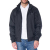 Alpine Swiss Mens Lightweight Bomber Jacket Casual Windbreaker Varsity Coat – Black