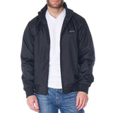 Alpine Swiss Mens Lightweight Bomber Jacket Casual Windbreaker Varsity Coat – Black