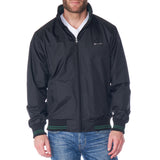 Alpine Swiss Mens Lightweight Bomber Jacket Casual Windbreaker Varsity Coat – Black Green