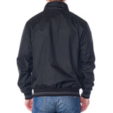 Alpine Swiss Mens Lightweight Bomber Jacket Casual Windbreaker Varsity Coat – Black Gray