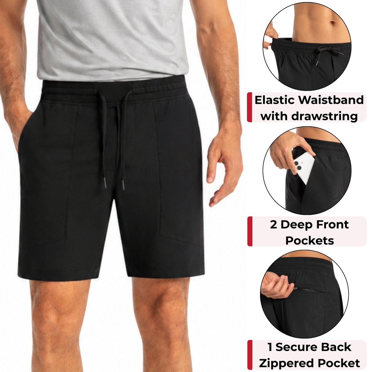 Andres shorts features