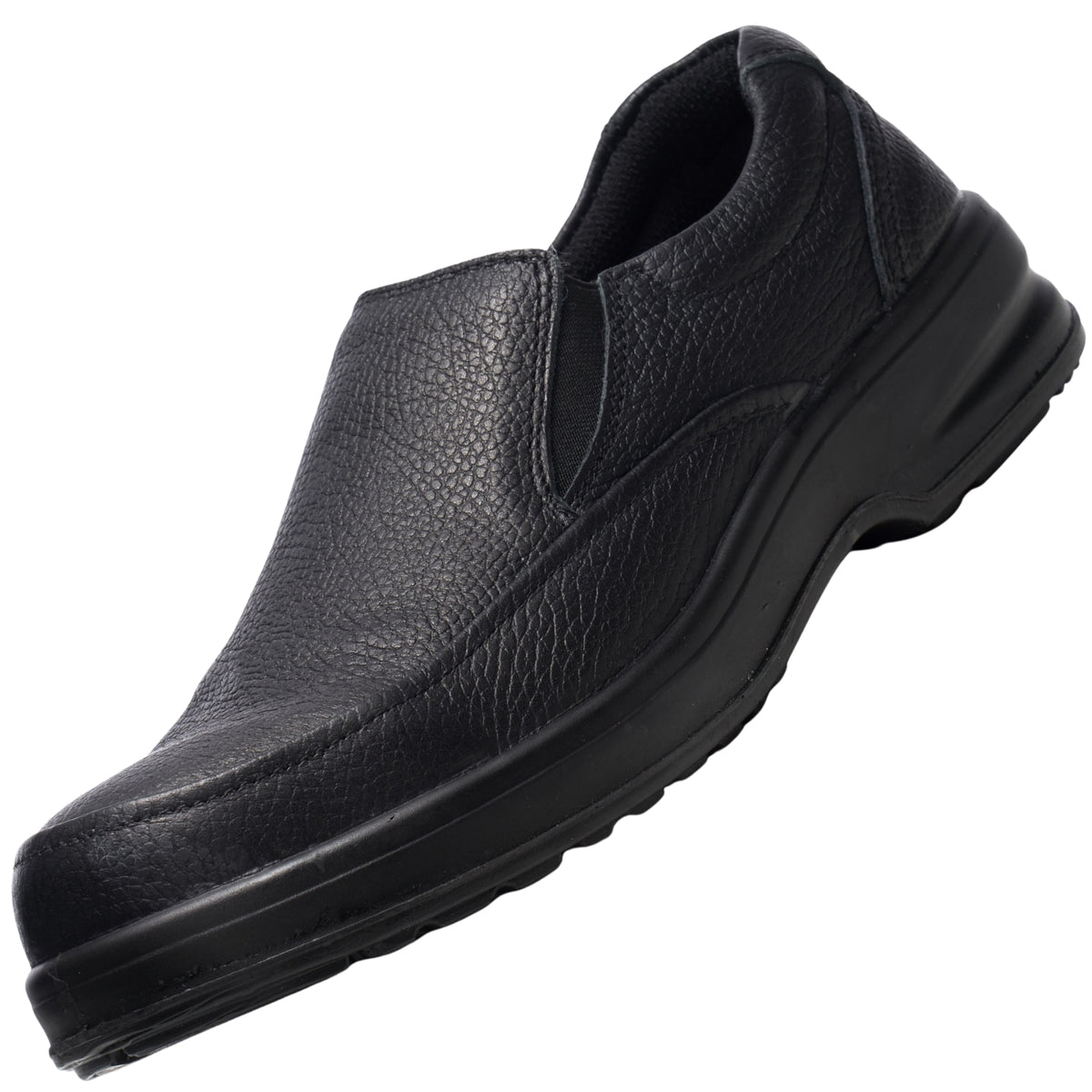 Alpine Swiss Arbete Mens Work Shoes – Black