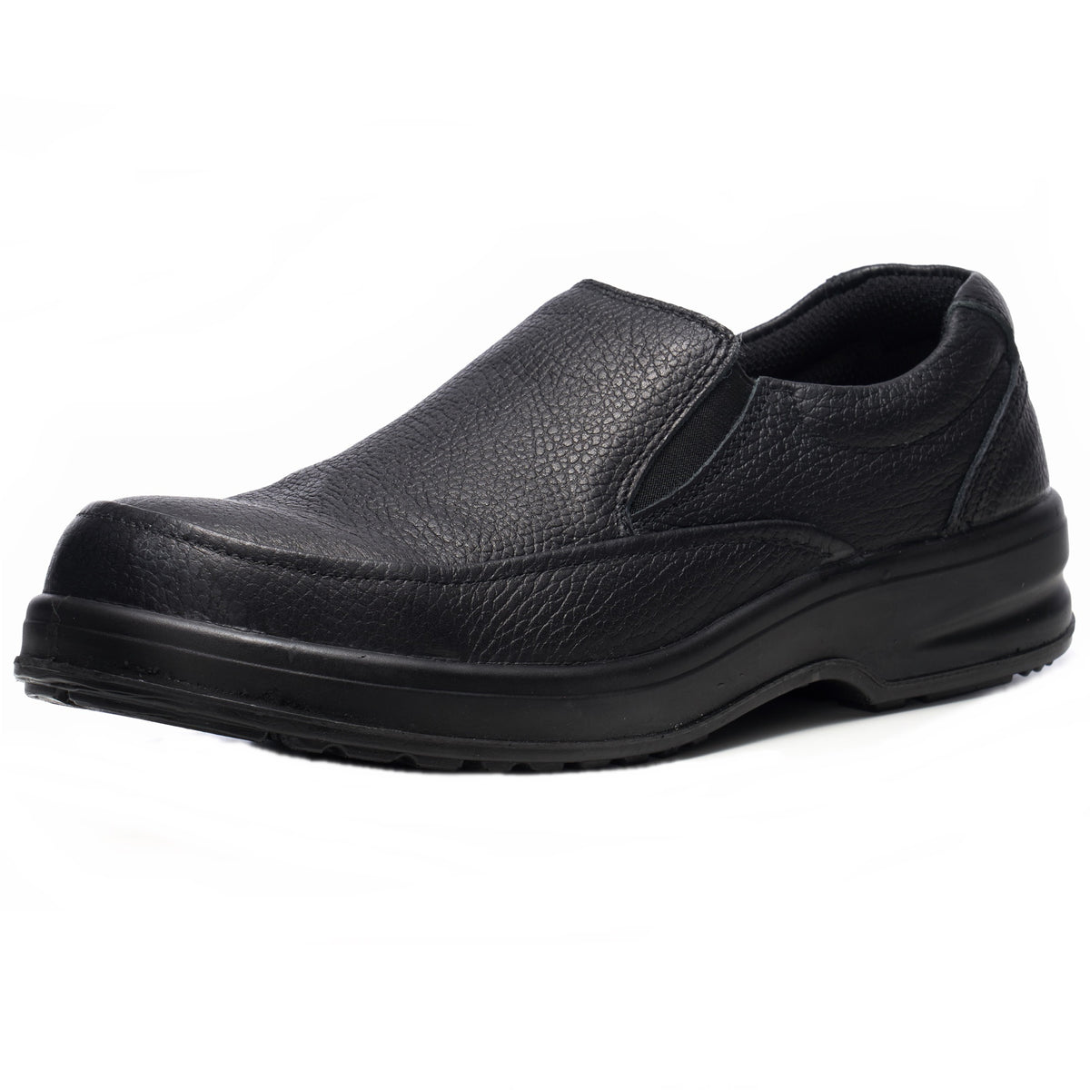 Alpine Swiss Arbete Mens Work Shoes – Black