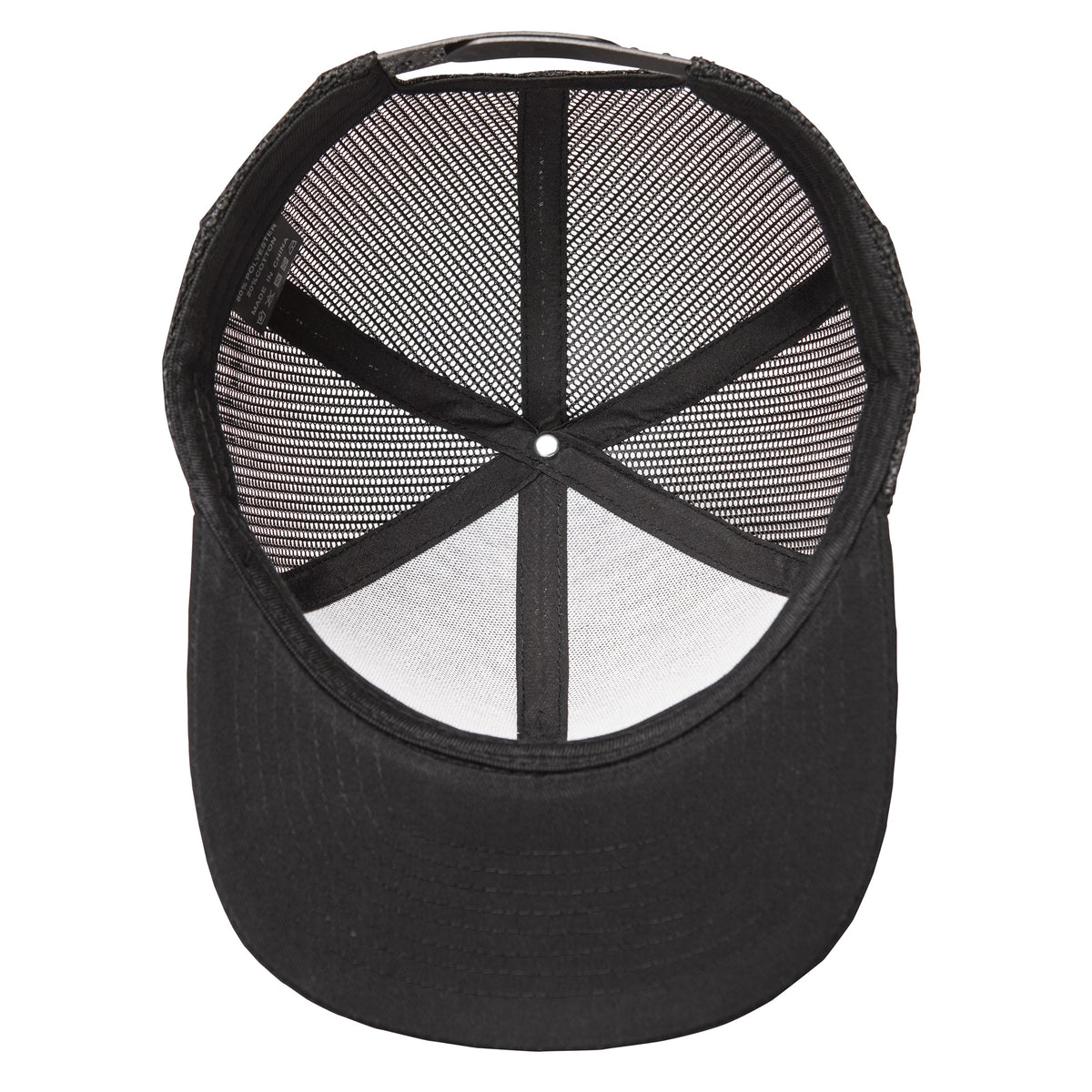 Alpine Swiss Mens Trucker Hat Snapback Mesh Back Cap Adjustable Baseball Cap – Black