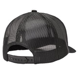 Alpine Swiss Mens Trucker Hat Snapback Mesh Back Cap Adjustable Baseball Cap – Black