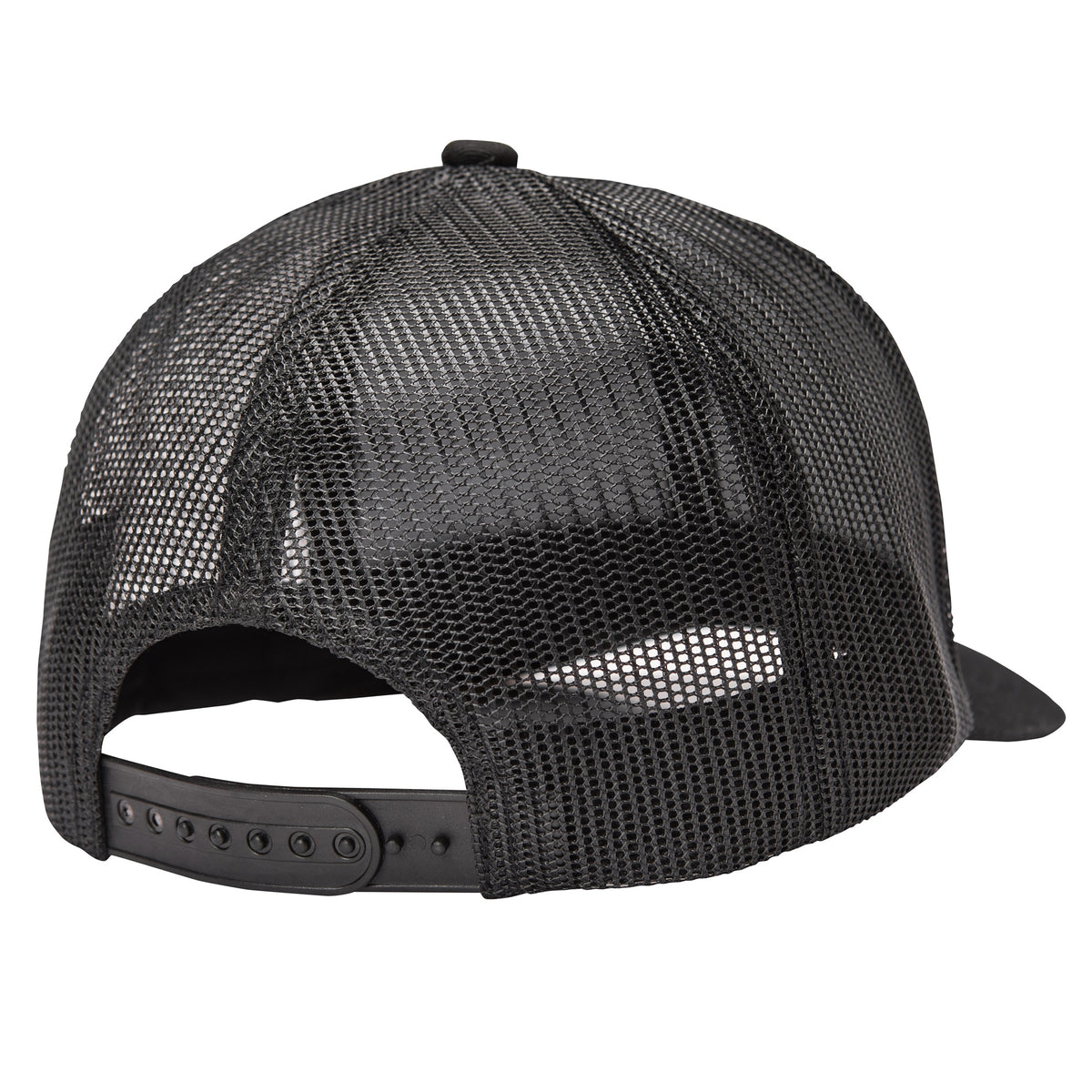 Alpine Swiss Mens Trucker Hat Snapback Mesh Back Cap Adjustable Baseball Cap – Black