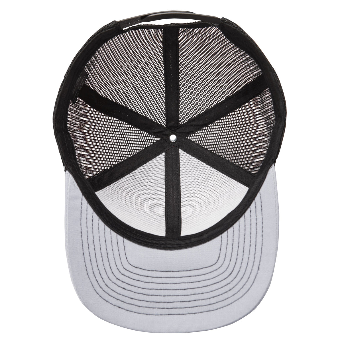 Alpine Swiss Mens Trucker Hat Snapback Mesh Back Cap Adjustable Baseball Cap – Gray