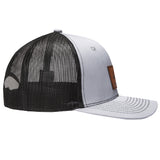 Alpine Swiss Mens Trucker Hat Snapback Mesh Back Cap Adjustable Baseball Cap – Gray