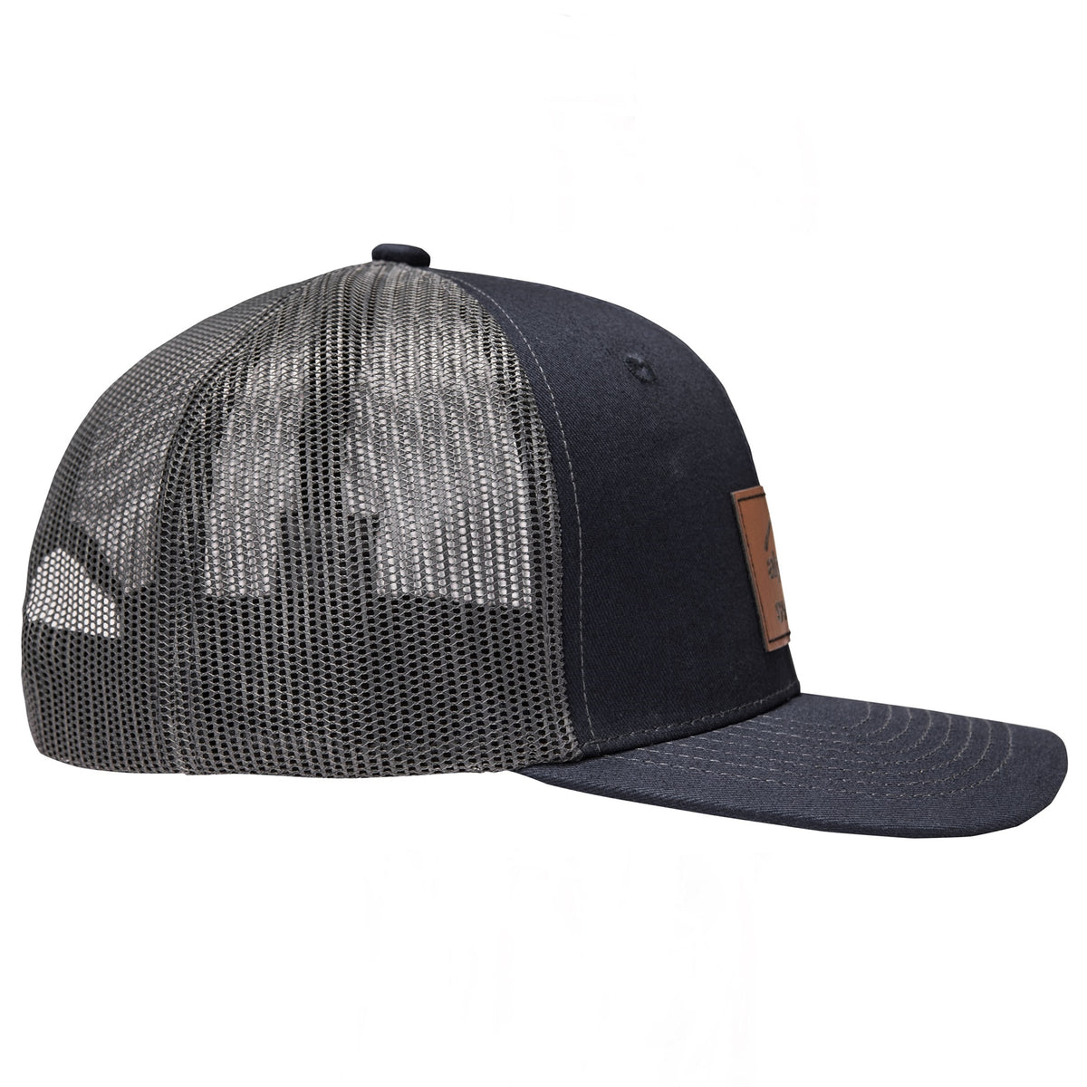 Alpine Swiss Mens Trucker Hat Snapback Mesh Back Cap Adjustable Baseball Cap – Navy