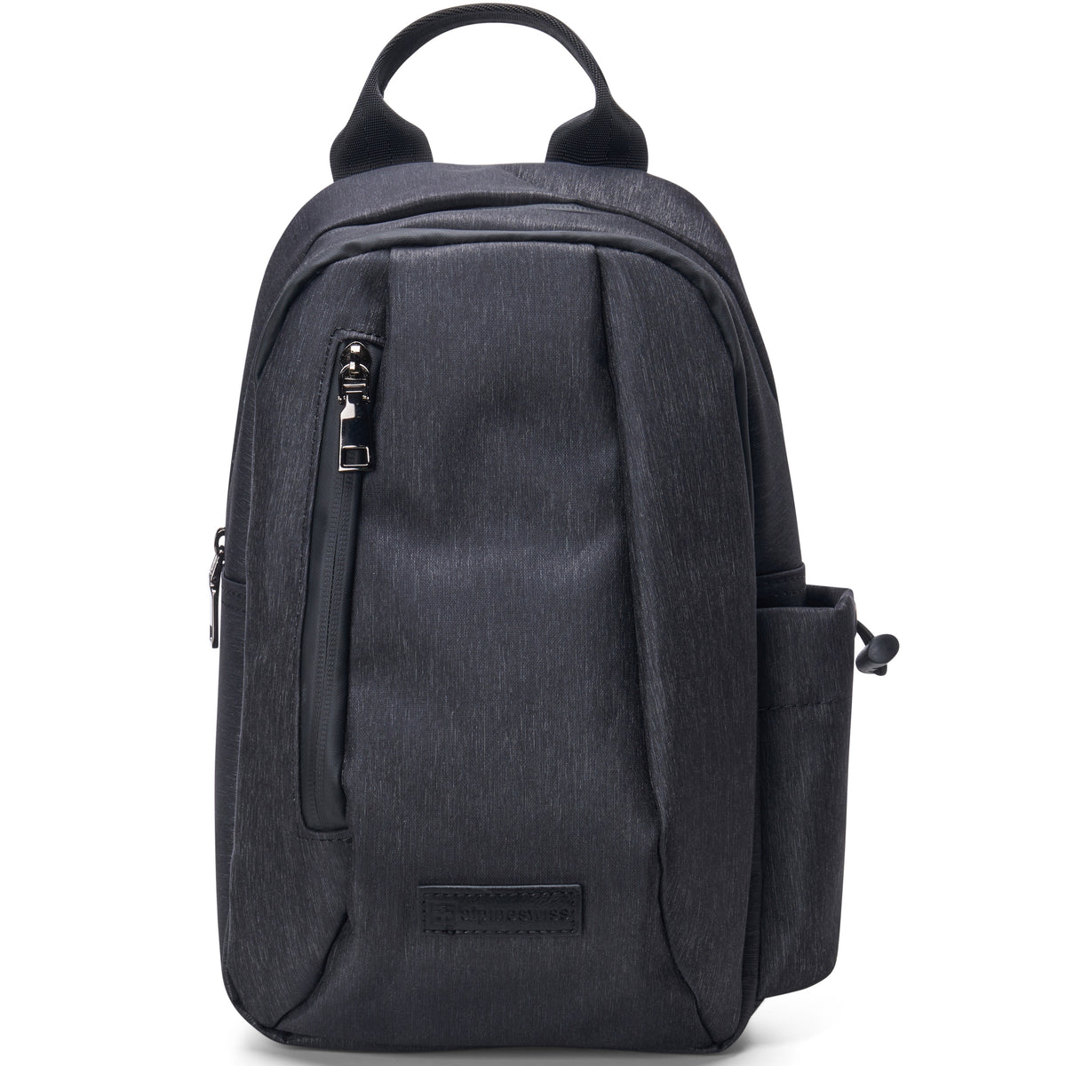 Alpine Swiss Sling Bag Crossbody Backpack Chest Pack Casual Day Bag Shoulder Bag – Black