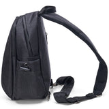 Alpine Swiss Sling Bag Crossbody Backpack Chest Pack Casual Day Bag Shoulder Bag – Black