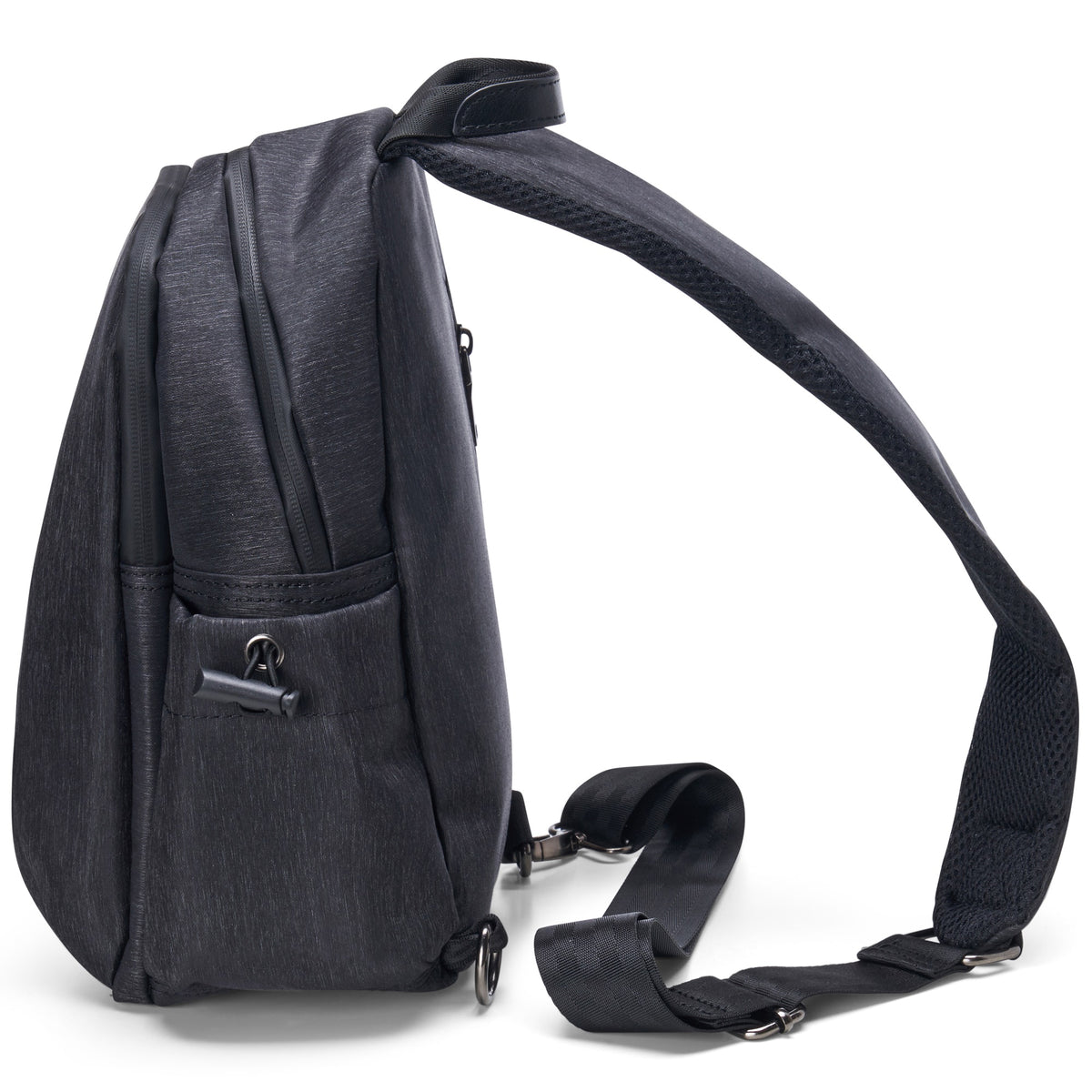 Alpine Swiss Sling Bag Crossbody Backpack Chest Pack Casual Day Bag Shoulder Bag – Black
