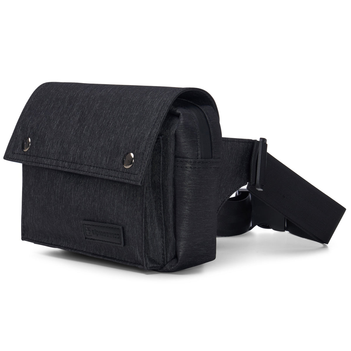 Alpine Swiss Fanny Pack Waist Bag Adjustable Belt Strap Crossbody Sling Bum Bag – Black