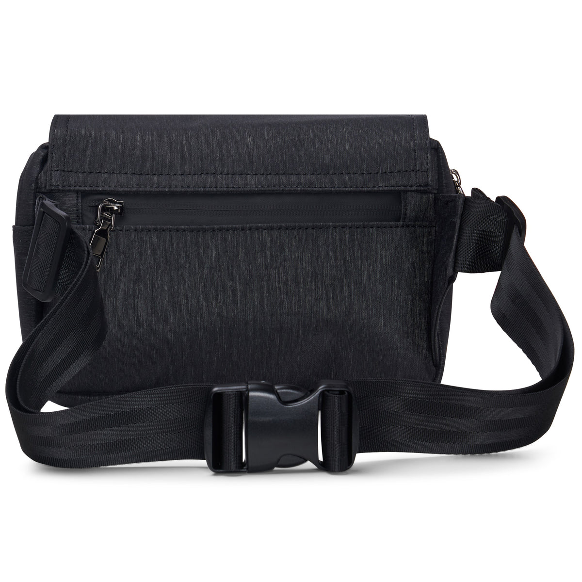 Alpine Swiss Fanny Pack Waist Bag Adjustable Belt Strap Crossbody Sling Bum Bag – Black