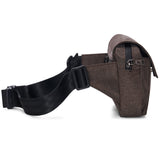 Alpine Swiss Fanny Pack Waist Bag Adjustable Belt Strap Crossbody Sling Bum Bag – Brown