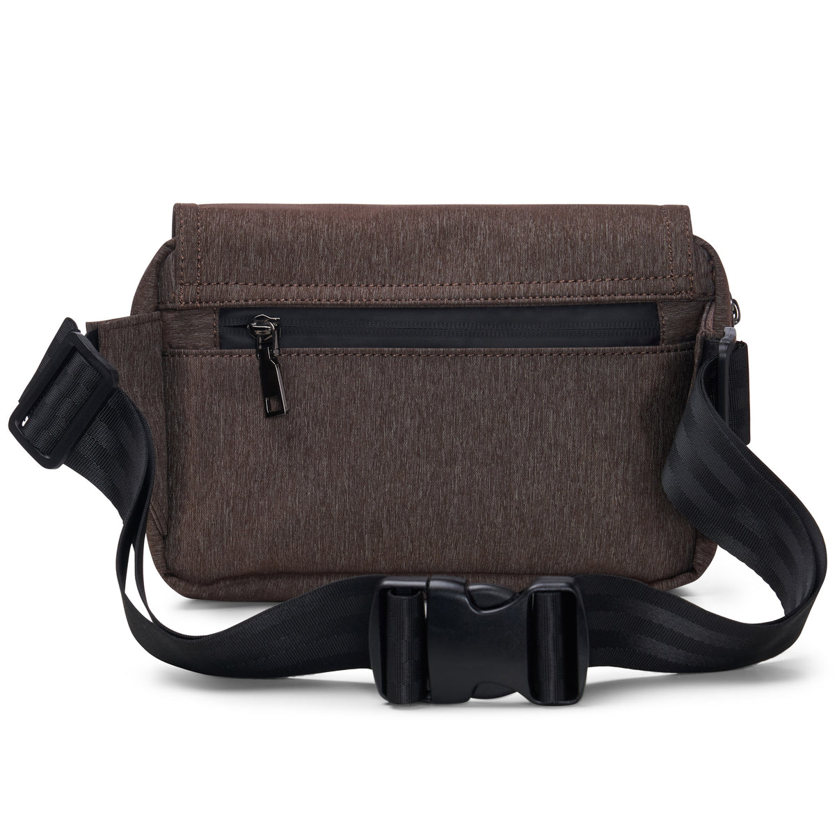 Alpine Swiss Fanny Pack Waist Bag Adjustable Belt Strap Crossbody Sling Bum Bag – Brown