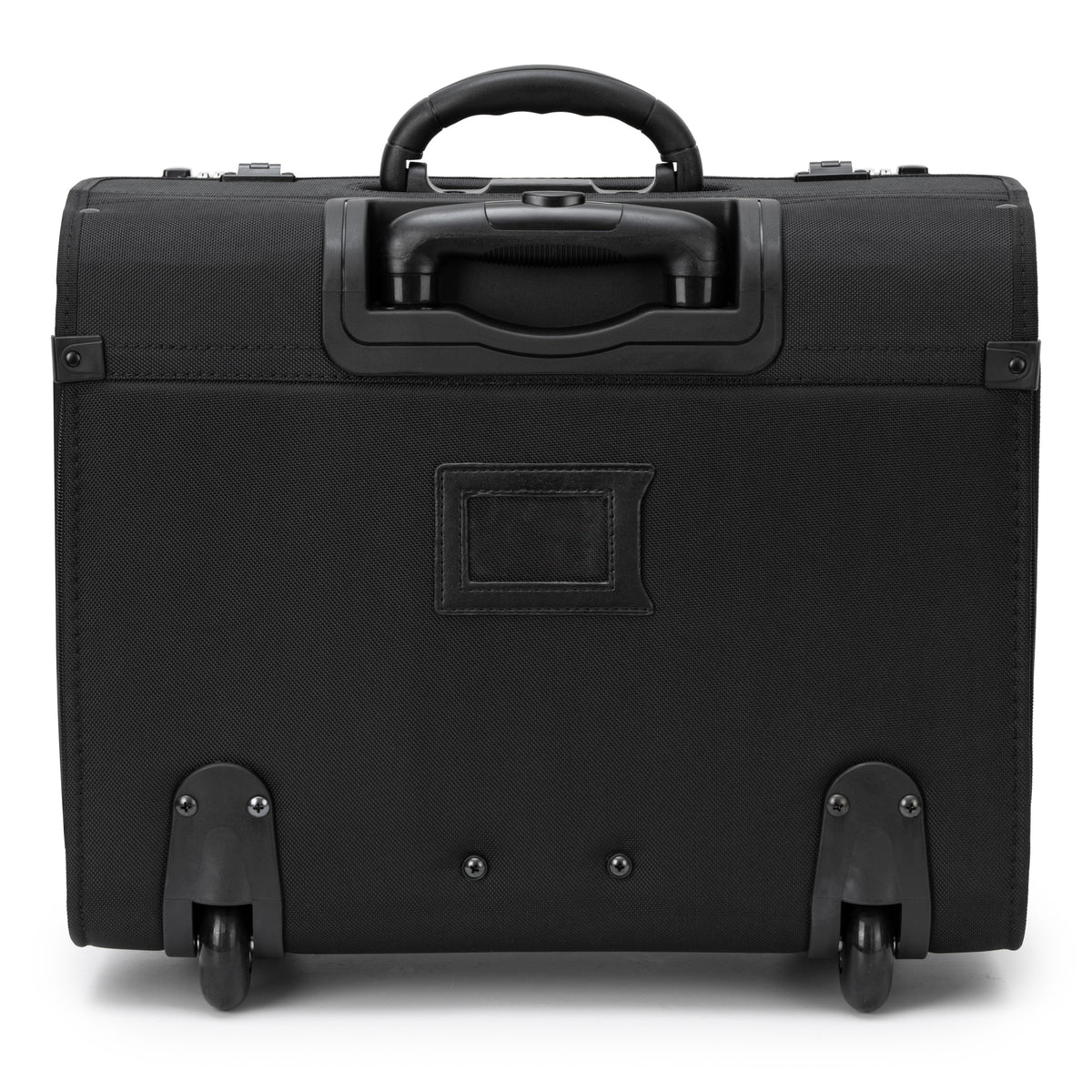 Alpine Swiss Rolling Briefcase Work Travel Overnight Bag Business Attache Case – Black
