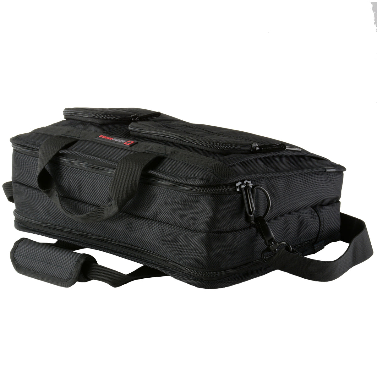 Alpine Swiss Conrad Messenger Bag 15.6 Inch Laptop Briefcase with Tablet Sleeve – Black