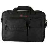 Alpine Swiss Conrad Messenger Bag 15.6 Inch Laptop Briefcase with Tablet Sleeve – Black