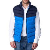 Alpine Swiss Mens Lightweight Down Puffer Vest Insulated Padded Sleeveless Jacket – Blue