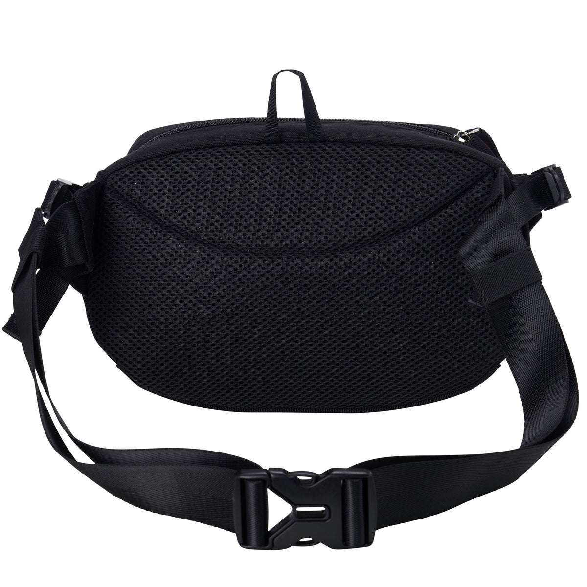 Alpine Swiss Fanny Pack Adjustable Waist Bag Sling Crossbody Chest Pack Bum Bag – Black