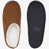 Alpine Swiss Mens Memory Foam Clog Slippers Indoor Comfort Slip On House Shoes – Chestnut