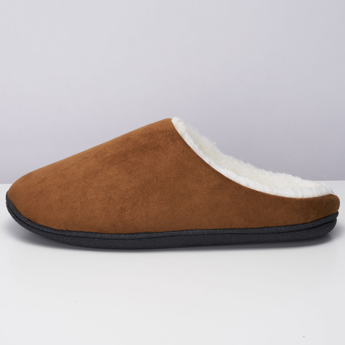 Alpine Swiss Mens Memory Foam Clog Slippers Indoor Comfort Slip On House Shoes – Chestnut