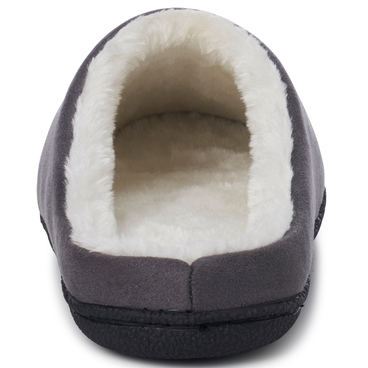 Alpine Swiss Mens Memory Foam Clog Slippers Indoor Comfort Slip On House Shoes – Gray
