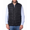 Alpine Swiss Mens Lightweight Down Alternative Puffer Vest Sleeveless Jacket – Black