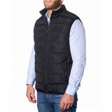 Alpine Swiss Mens Lightweight Down Alternative Puffer Vest Sleeveless Jacket – Black