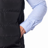 Alpine Swiss Mens Lightweight Down Alternative Puffer Vest Sleeveless Jacket – Black