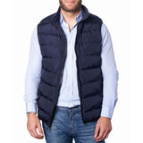 Alpine Swiss Mens Lightweight Down Alternative Puffer Vest Sleeveless Jacket – Navy