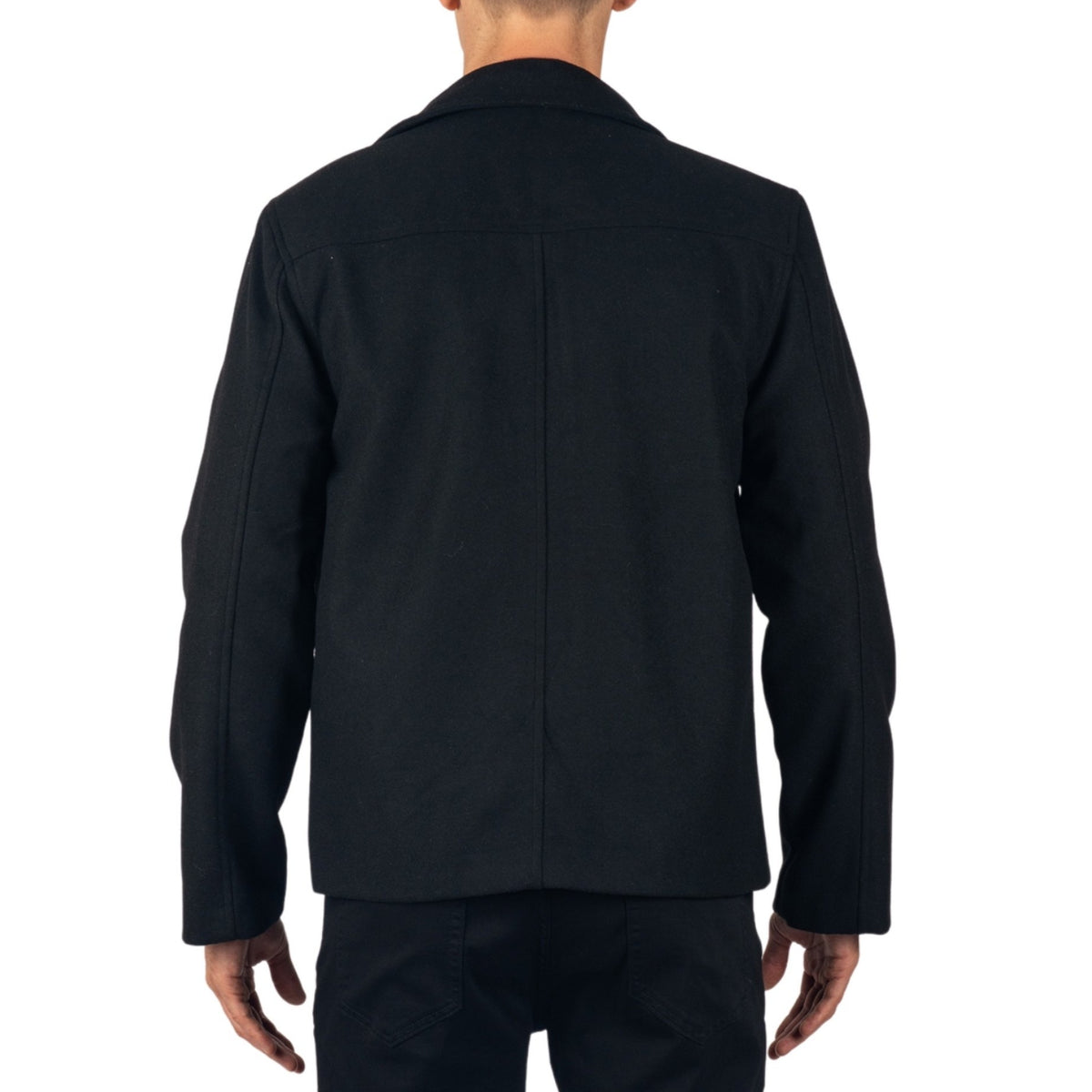 Alpine Swiss Grant Mens Jacket 28" James Dean Style Bomber with Zippered Pockets – Black