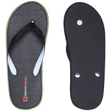 Alpine Swiss Men's Flip Flops – Black