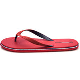 Alpine Swiss Men's Flip Flops – Red