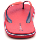 Alpine Swiss Men's Flip Flops – Red
