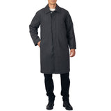 Alpine Swiss Mens Zach Knee Length Jacket Top Coat Trench Wool Blend Overcoat – Gray