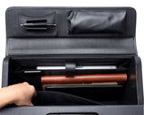 Alpine Swiss 17" Laptop Rolling Briefcase Wheels Attache Lawyers Case – Black