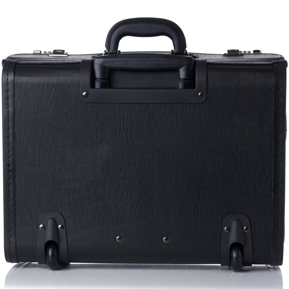 Alpine Swiss 17" Laptop Rolling Briefcase Wheels Attache Lawyers Case – Black